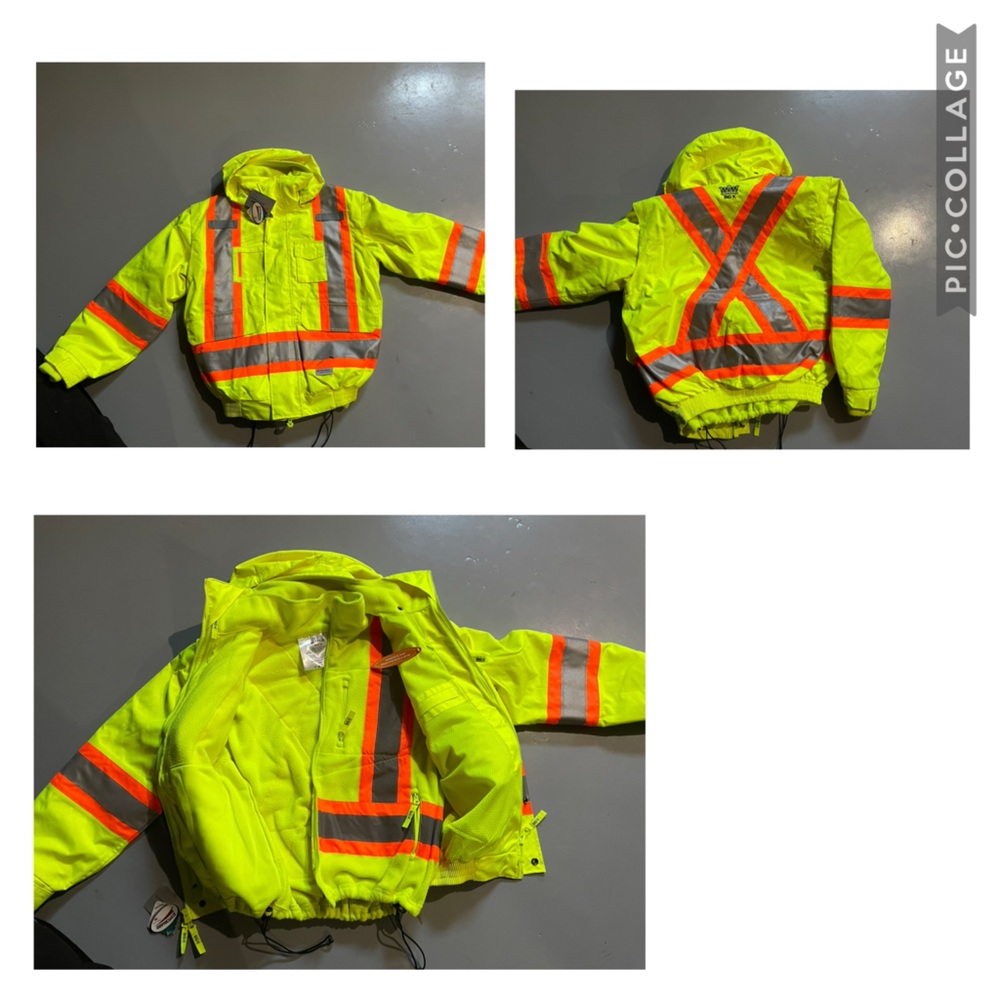 High-Visibility Reflective Safety Jacket
